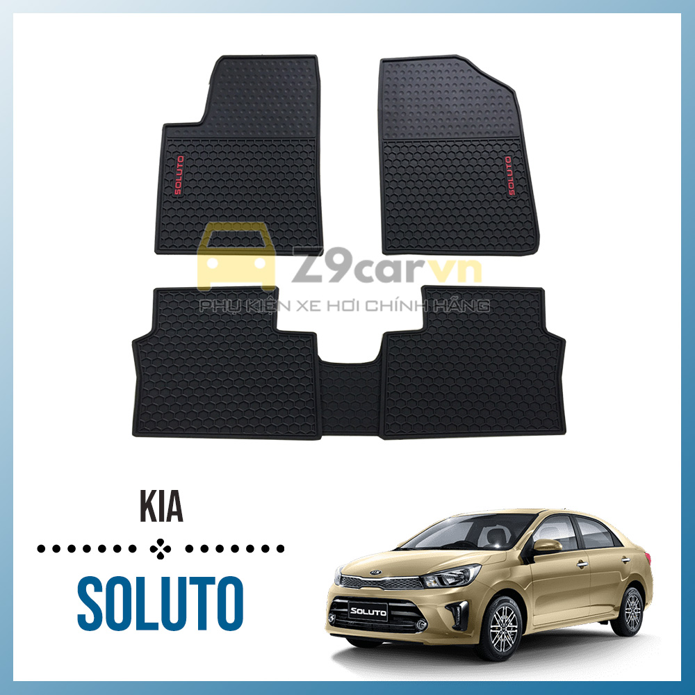 THẢM CAO SU ĐÚC KIA SOLUTO