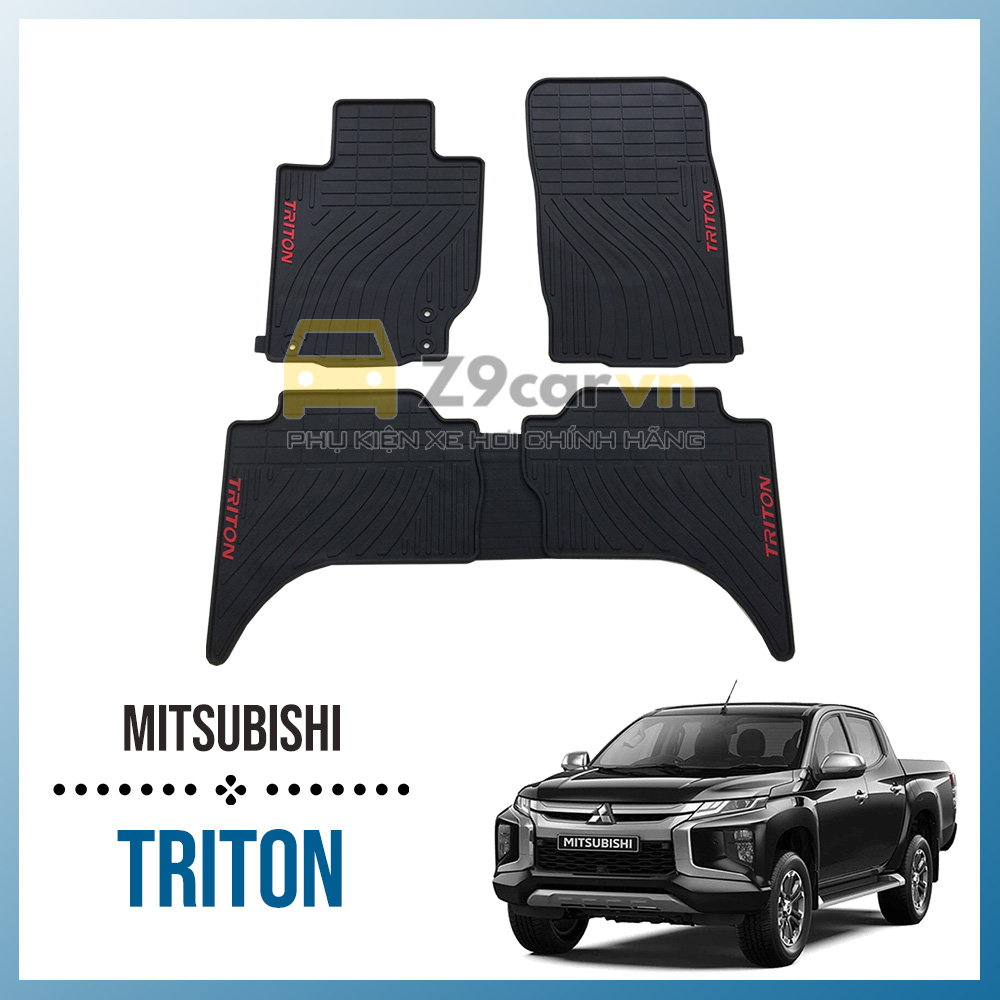 THẢM CAO SU ĐÚC MITSUBISHI TRITON