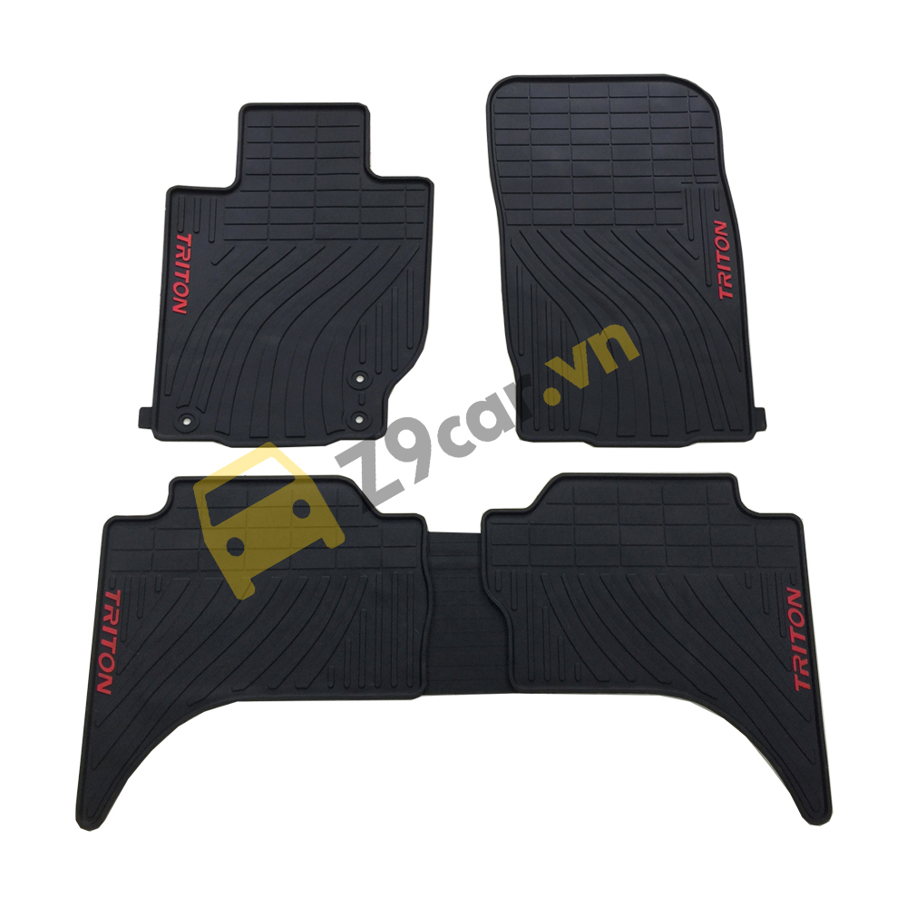 Thảm cao su đúc theo xe - TRITON 2019