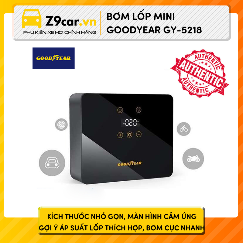 Bơm lốp ô tô Goodyear GY-5218- ảnh bìa