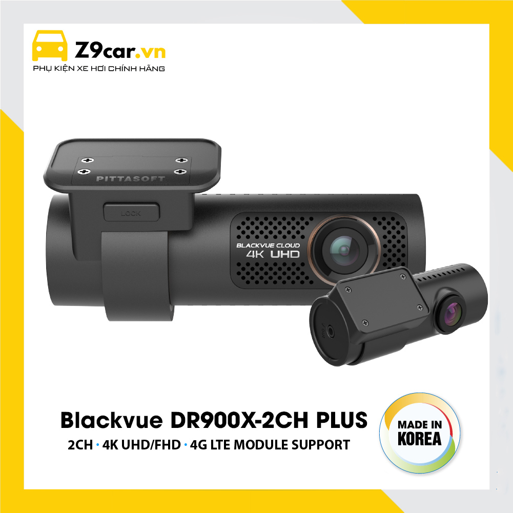 Camera hành trình Blackvue DR900X-2CH Plus 4K