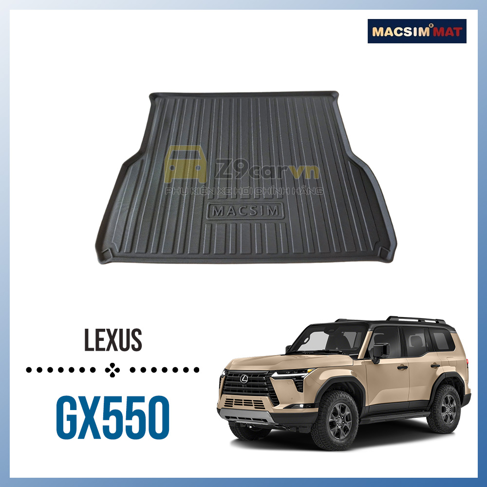 Lót cốp ô tô Macsim Lexus gx550 2024